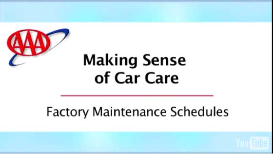 automotive maintenance schedules